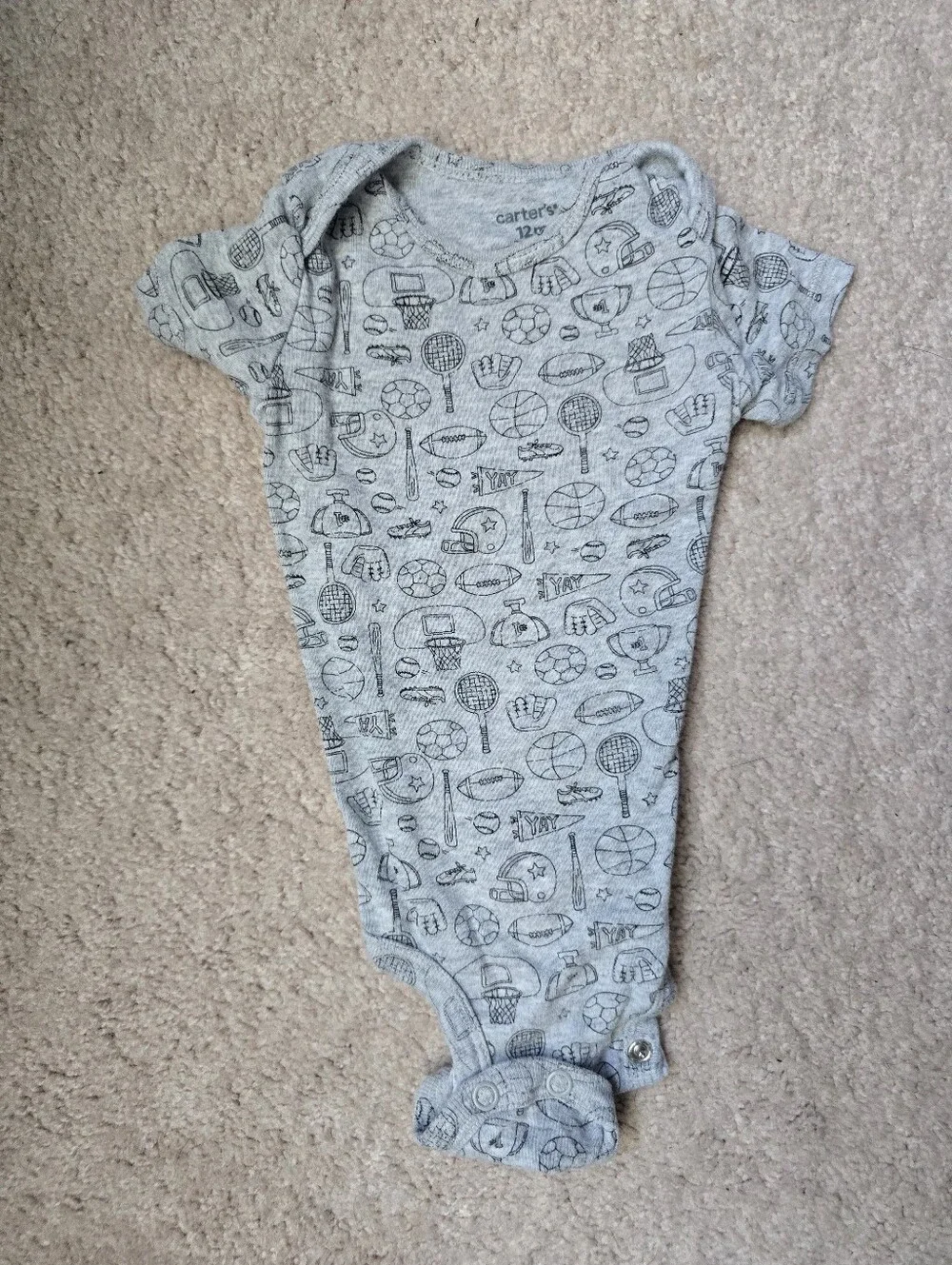 Carter's 12m Sports Onesie